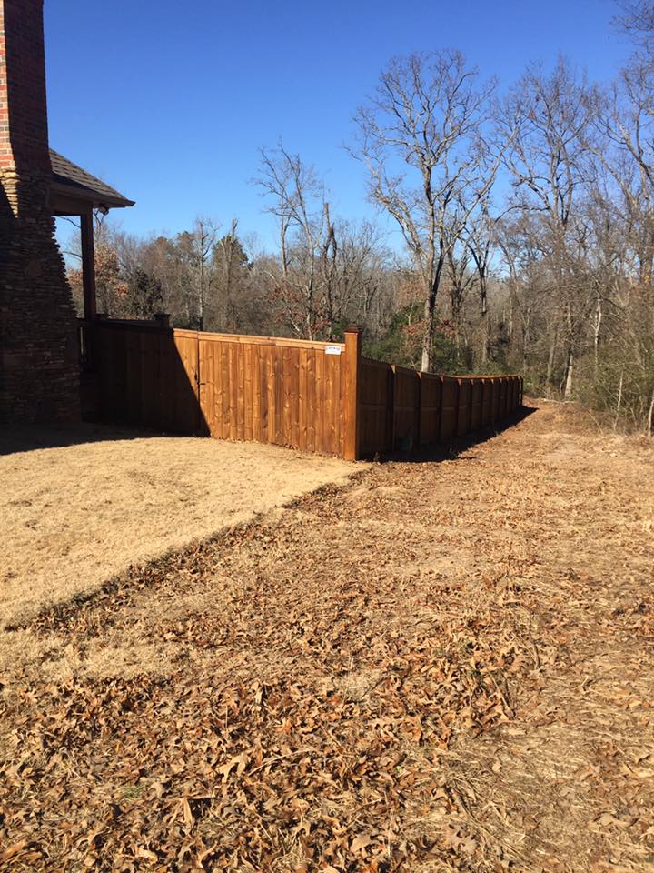 Nice wooden fence — Morrilton, AR — Chadek Power Wash