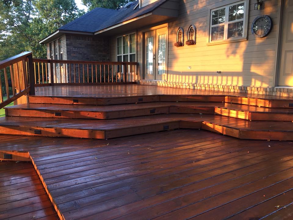 Decks and patios — Morrilton, AR — Chadek Power Wash