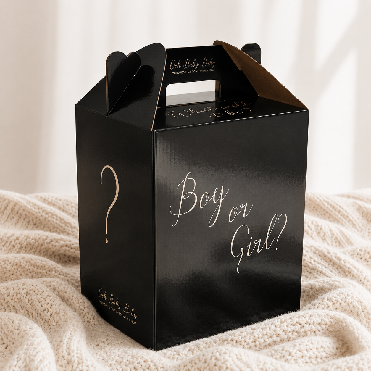 Gender Reveal Bear Box