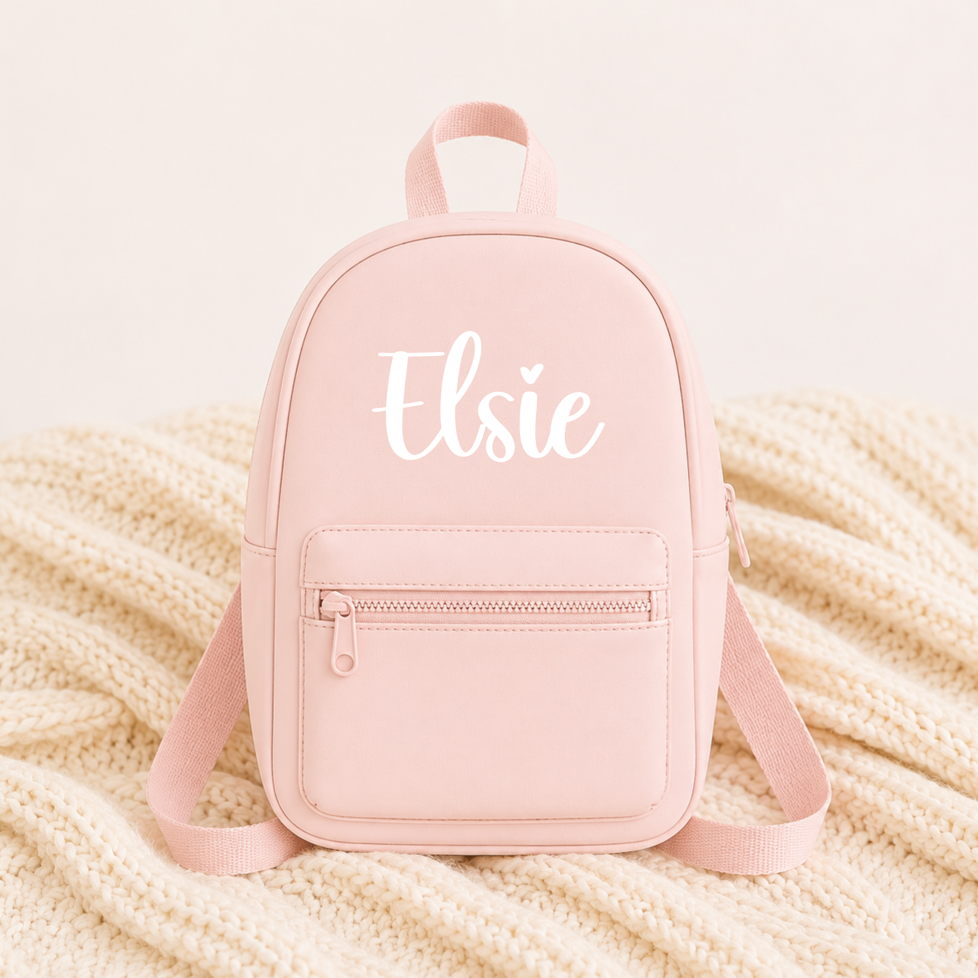 Personalised Backpack - Pink