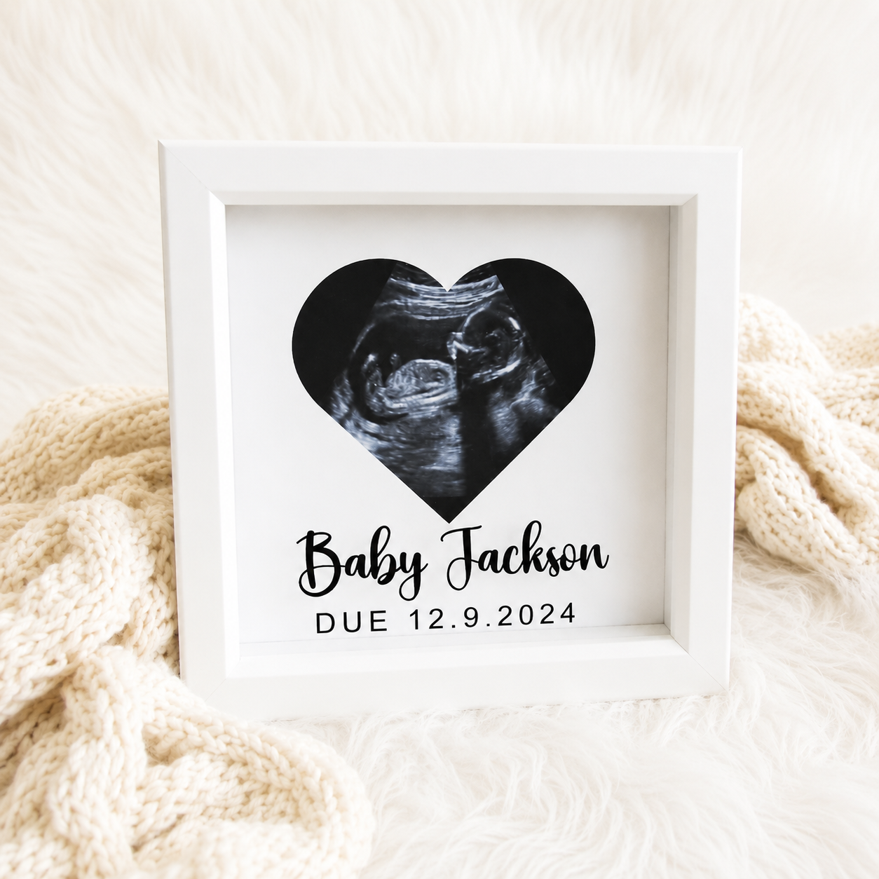 Scan Photo Personalised Box Frame