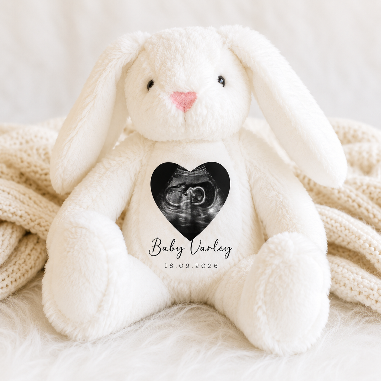 Scan Photo Personalised Bunny