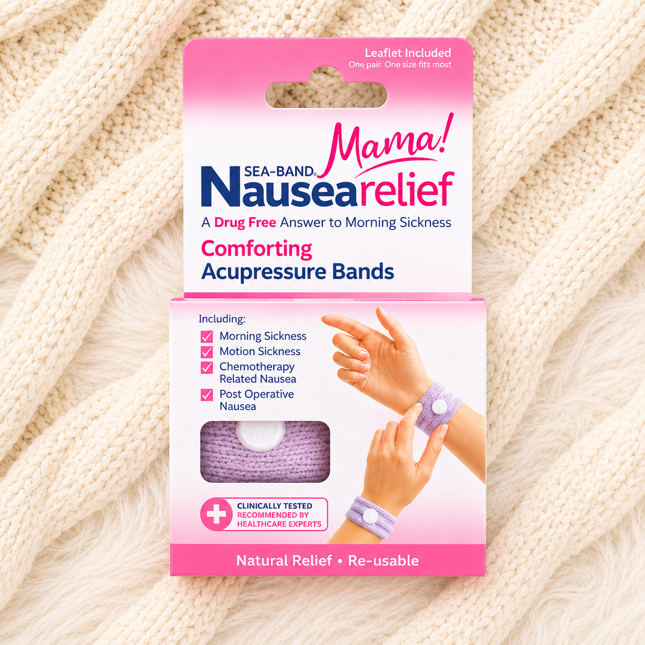 Mamma Sea-Band Anti Sickness Acupressure Band