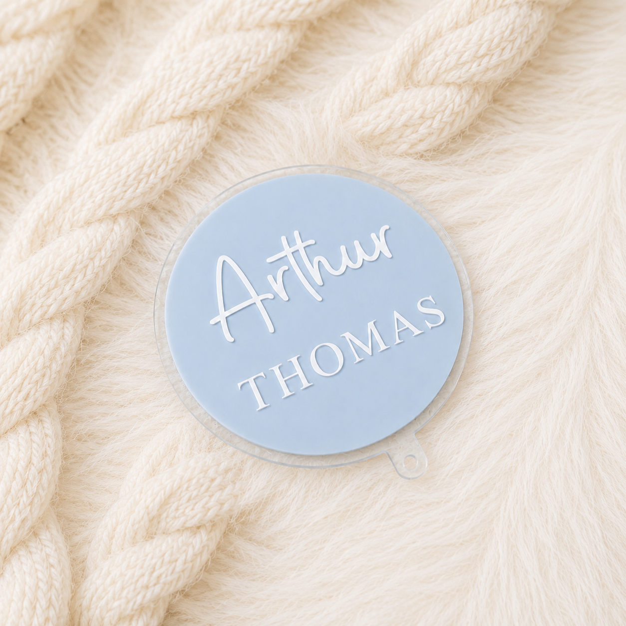Personalised Announcement Plaque