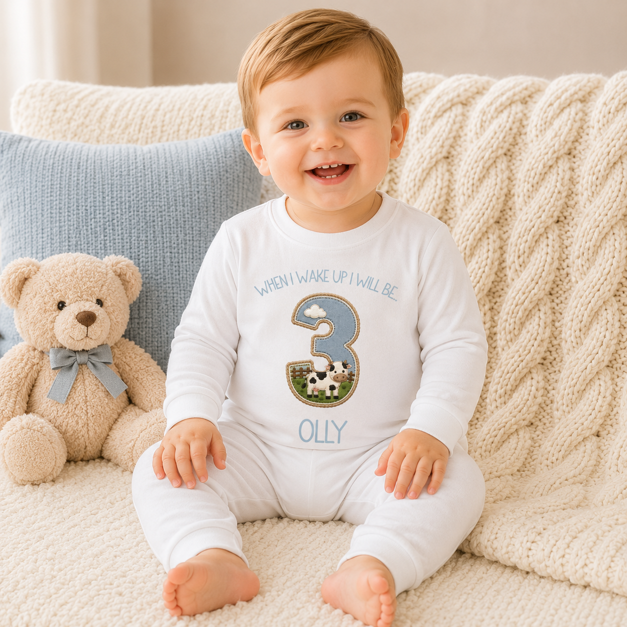 Birthday Pyjama - Farm Theme