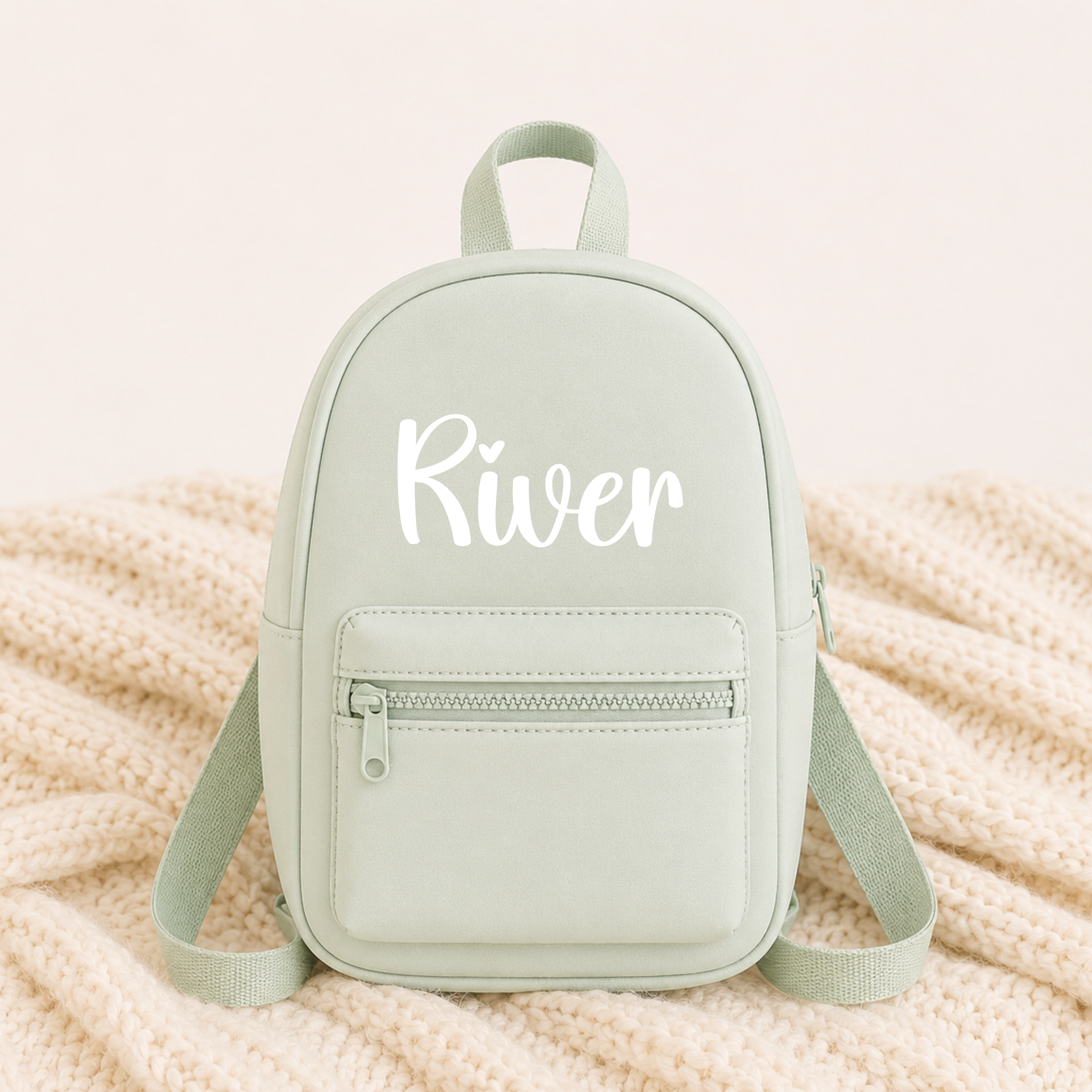Personalised Children's Backpack - Green