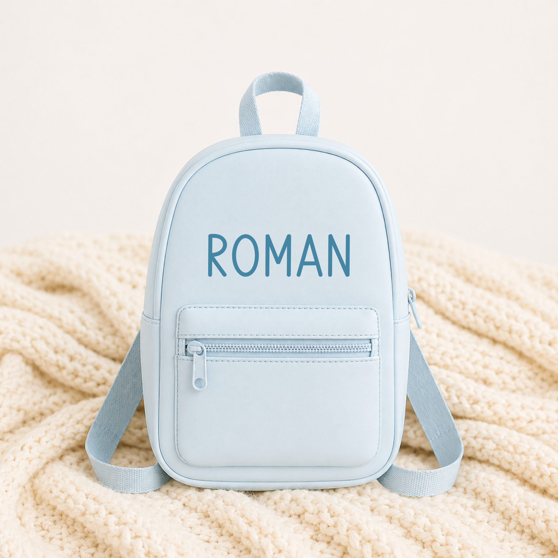 Personalised Children's Backpack - Blue