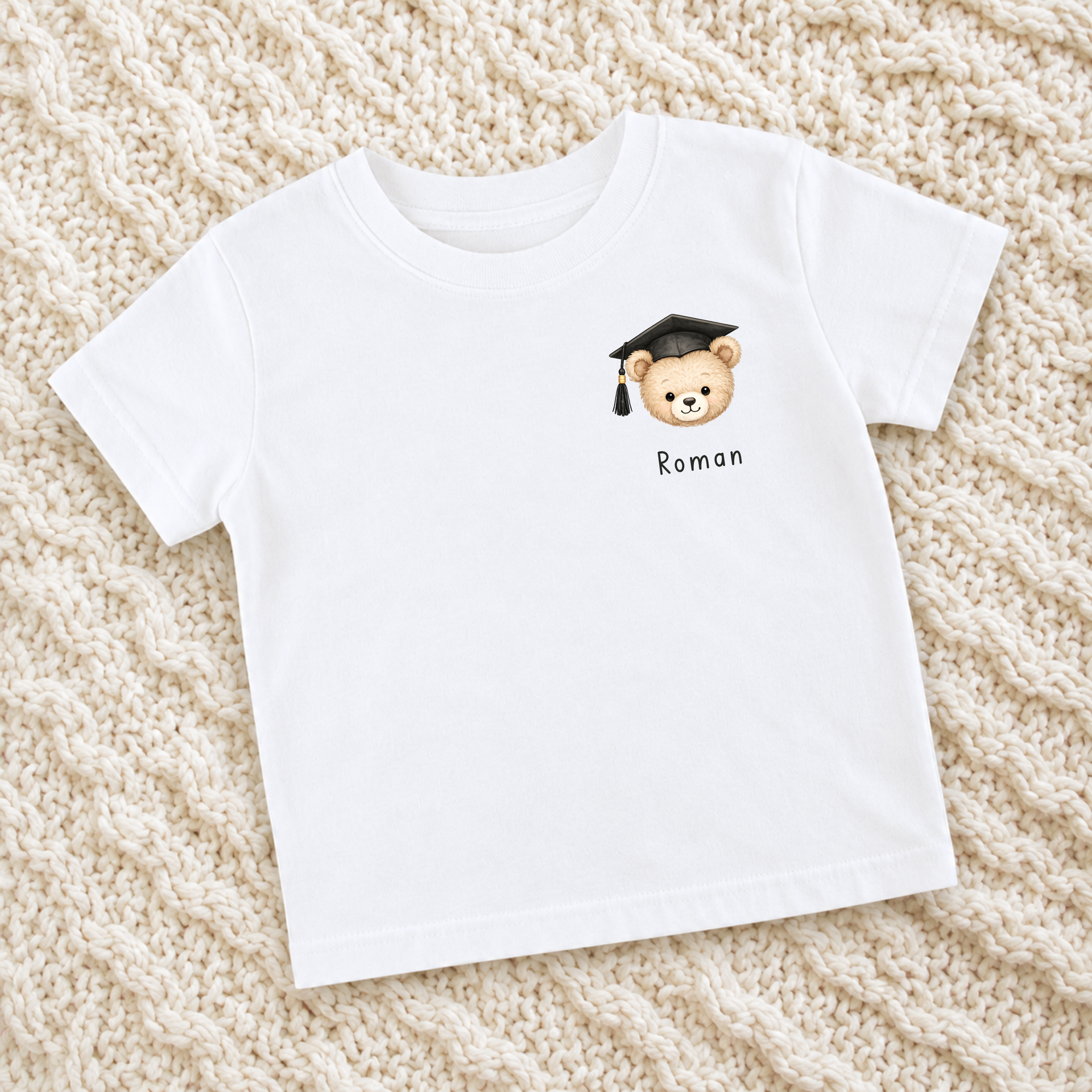 Personalised Nursery Graduate T-Shirt - Blue