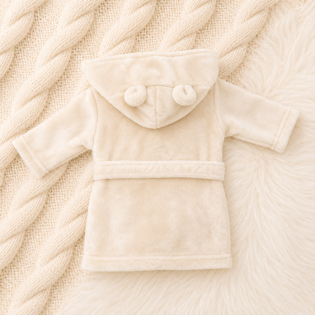 Personalised Dressing Gown - Beige