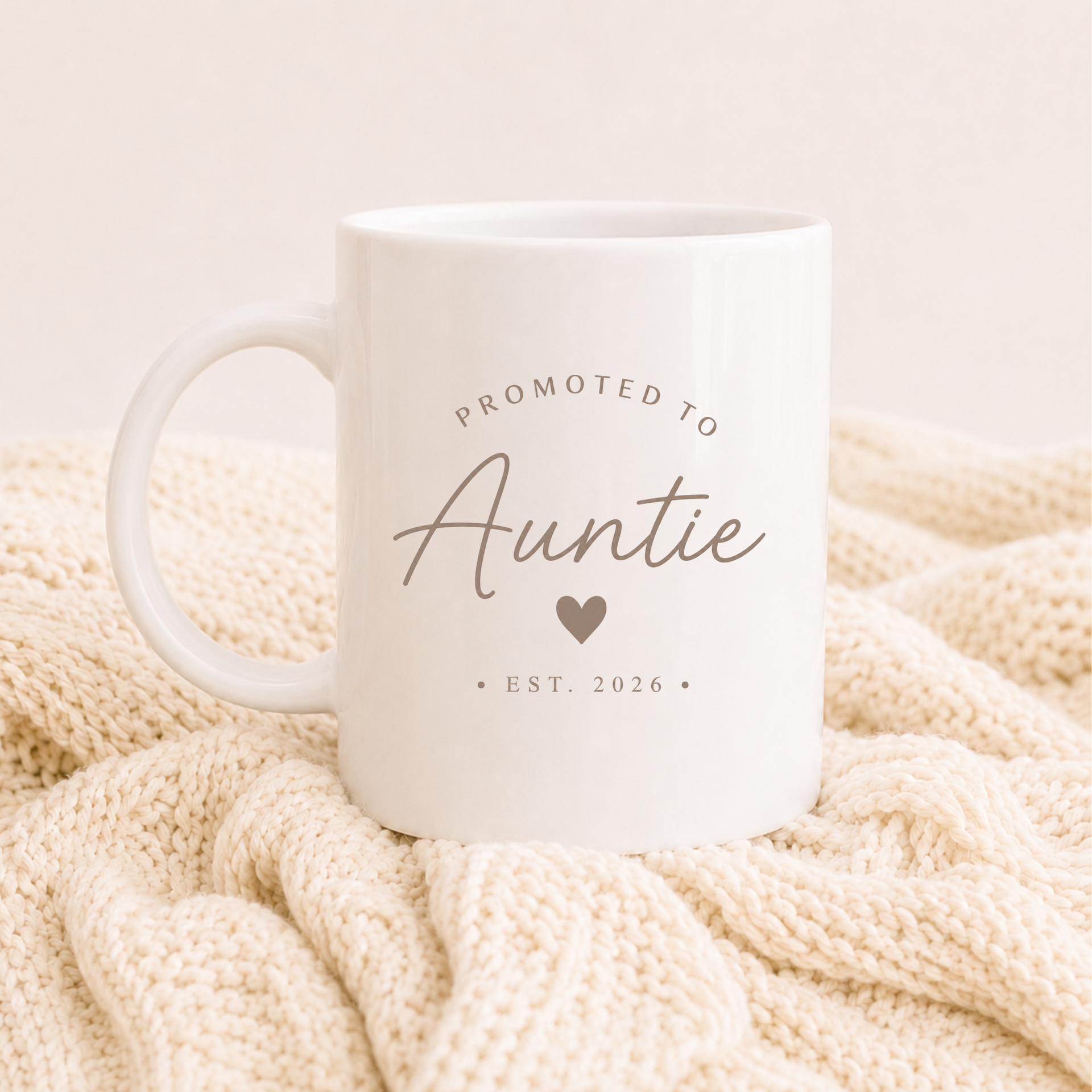 Promoted to Auntie Mug