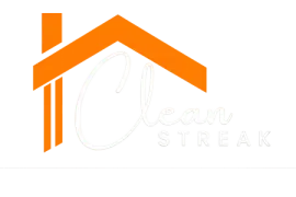 Orange house-roof logo with the text &ldquo;Oman Streak&rdquo; on a white background