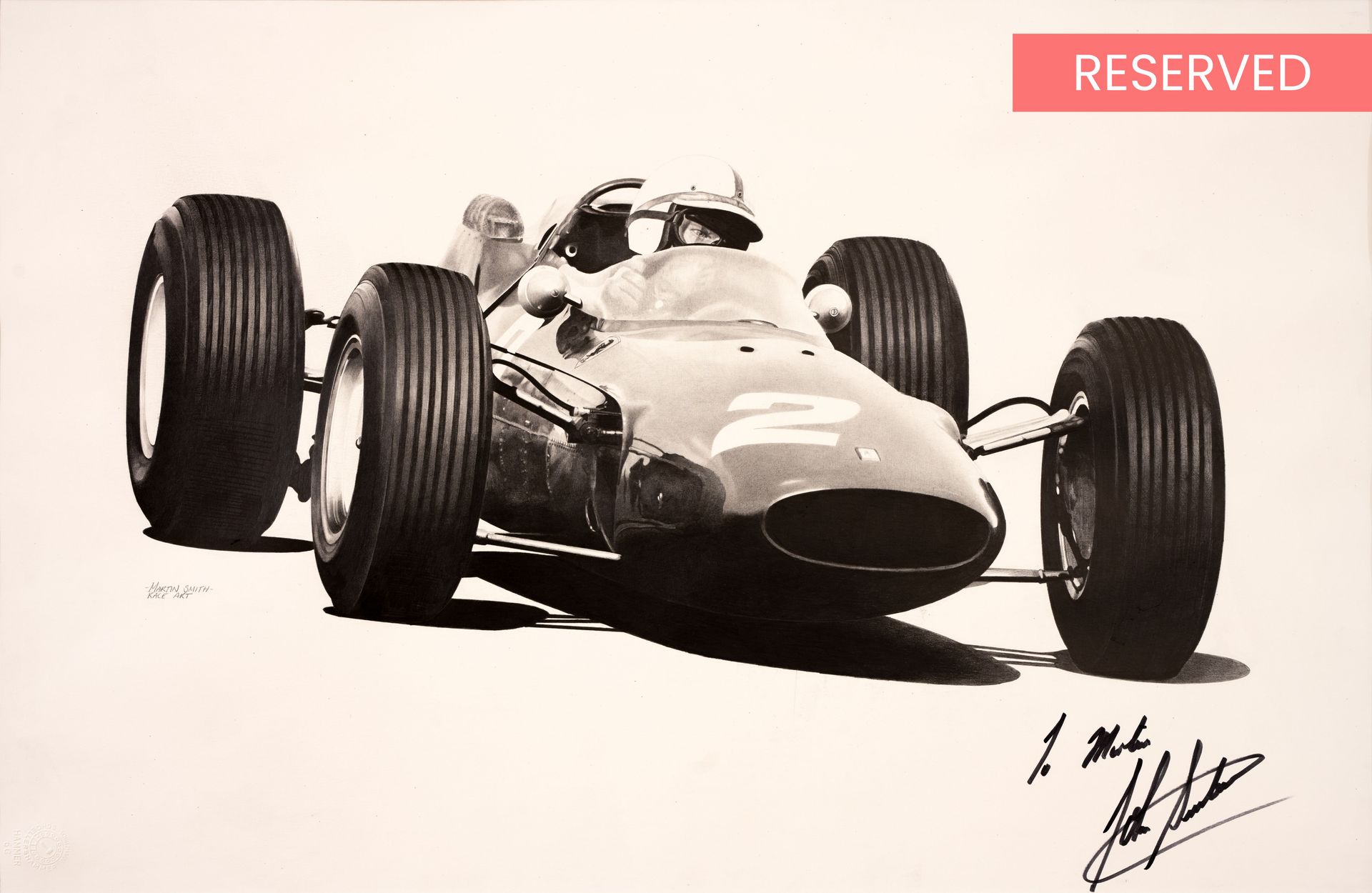 John Surtees Drawing