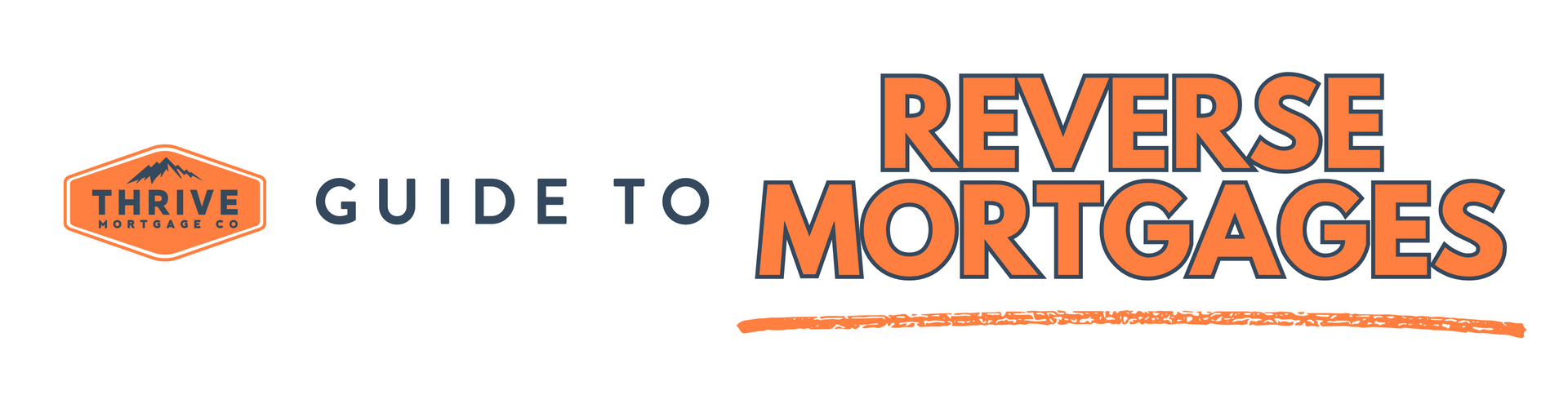 A guide to reverse mortgages is shown on a white background