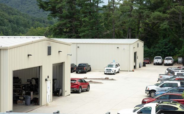 Inisde the auto repair shop | Curtis Hi-Tech Auto Service Center