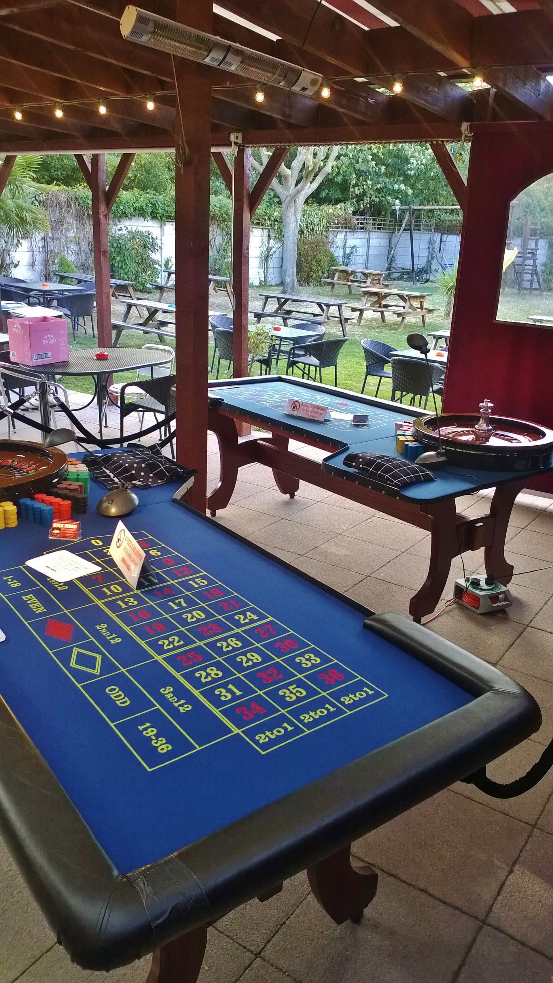 Good outdoor cover for fun casino hire Surrey