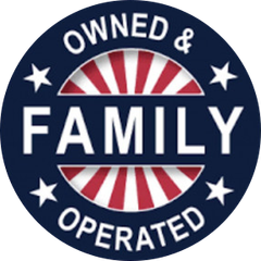 Family Owned and Operated Logo