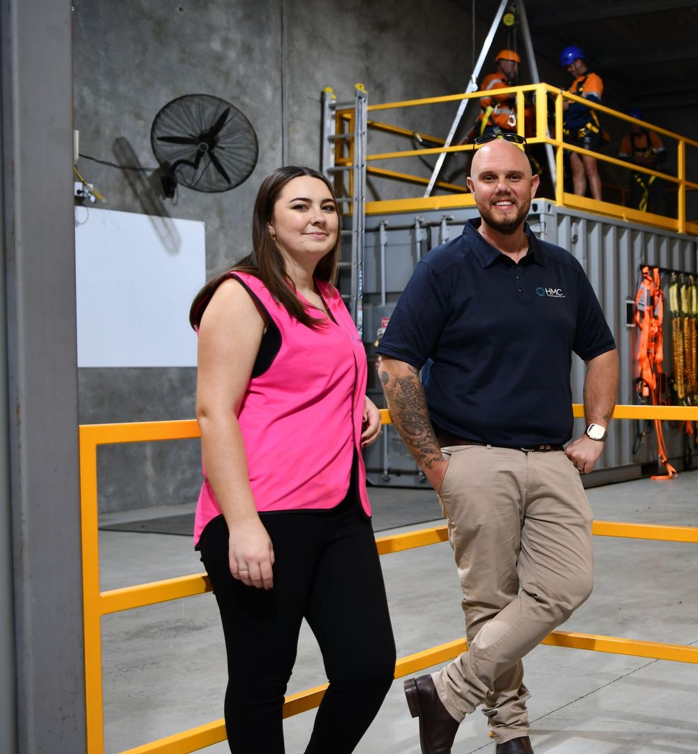 Harrison and Natasha McMahon, Co-Founders and Directors of HMC Group Solutions