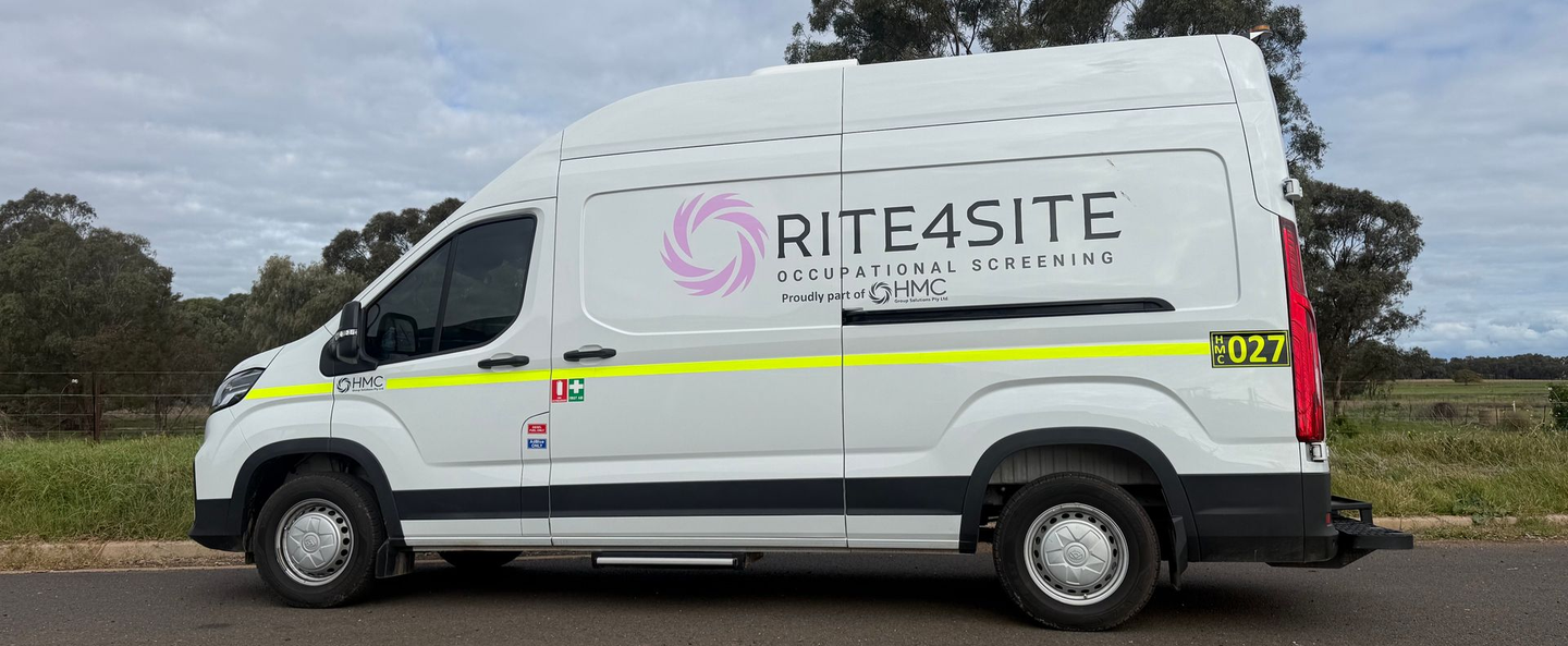 RITE4SITE Occupational Screening van
