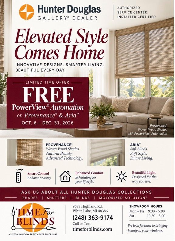 Hunter Douglas Q4 2026 Promotion
