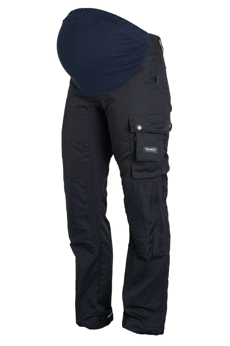 Zwangerschapsbroek met stretch zwart 112740