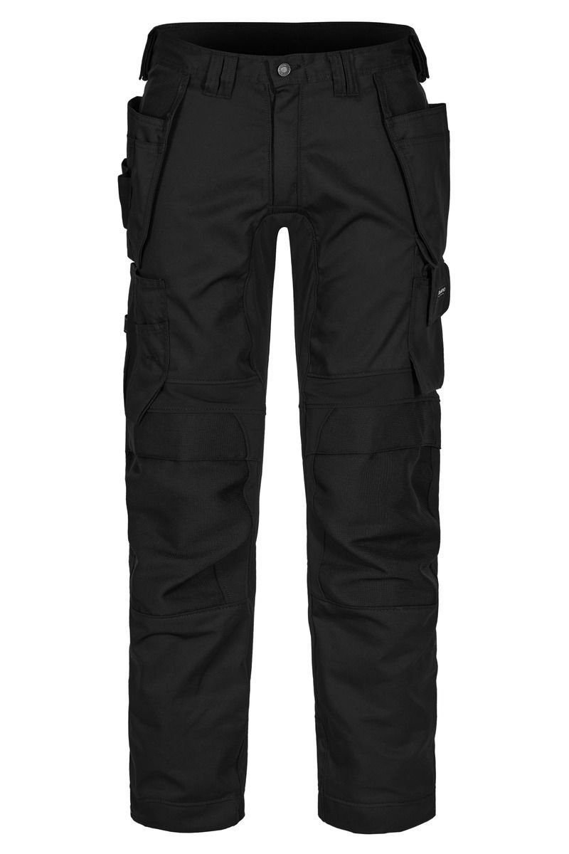 Damesbroek met stretch zwart 115640
