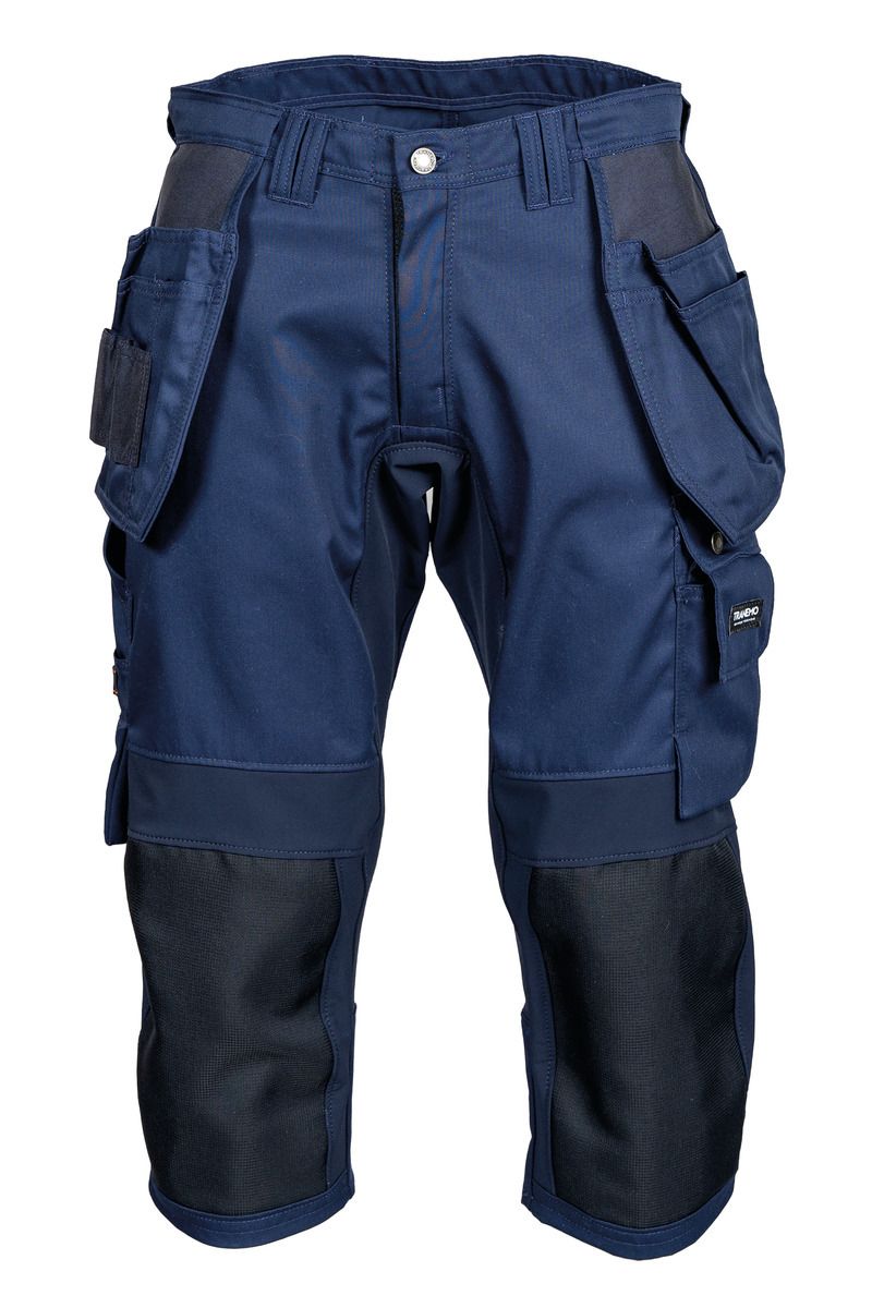 Dames 3/4 werkbroek met spijkerzakken - 119640