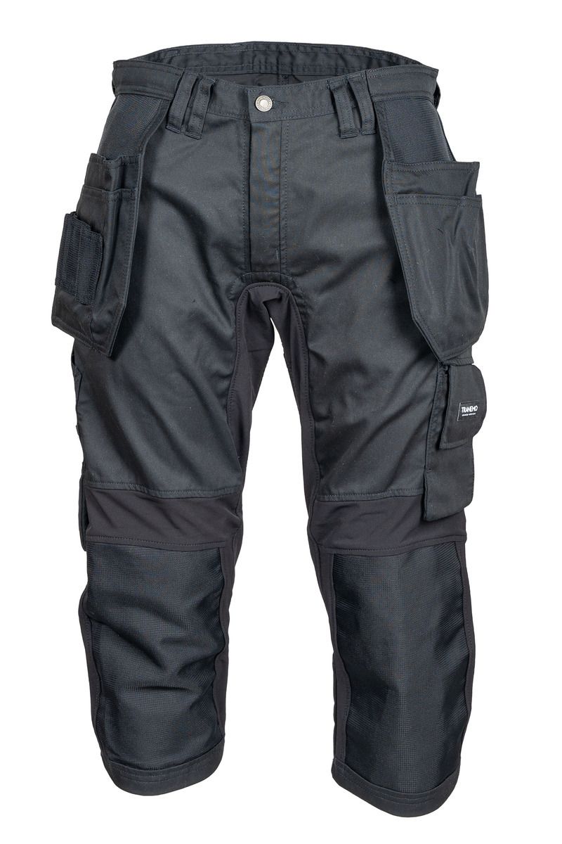 Dames 3/4 werkbroek met spijkerzakken - 119640