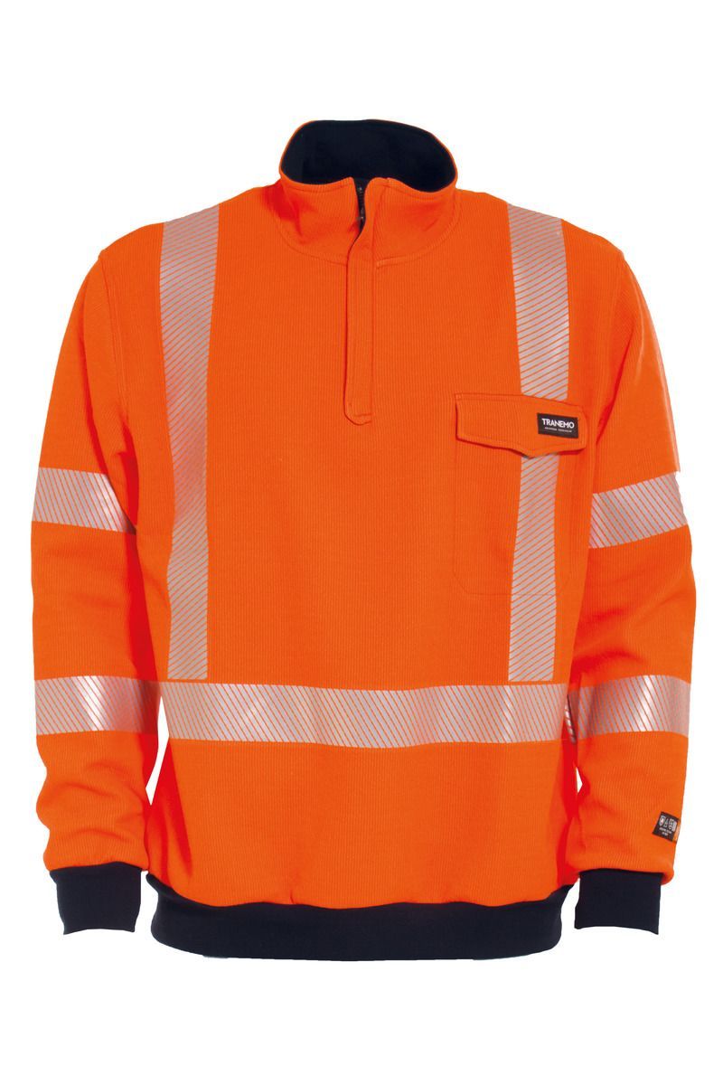 Sweater met korte rits – 527089