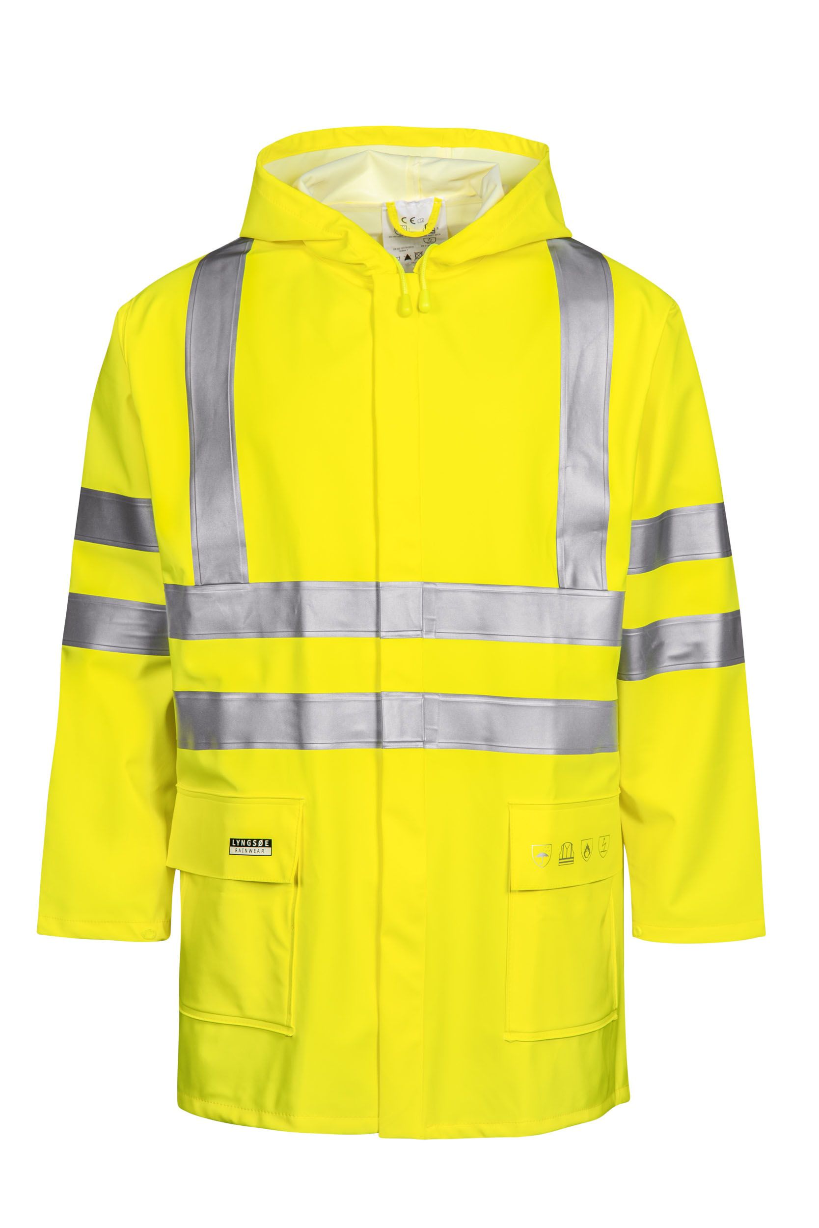 Vlamvetragende Regenjas PU/PVC - FR-LR255