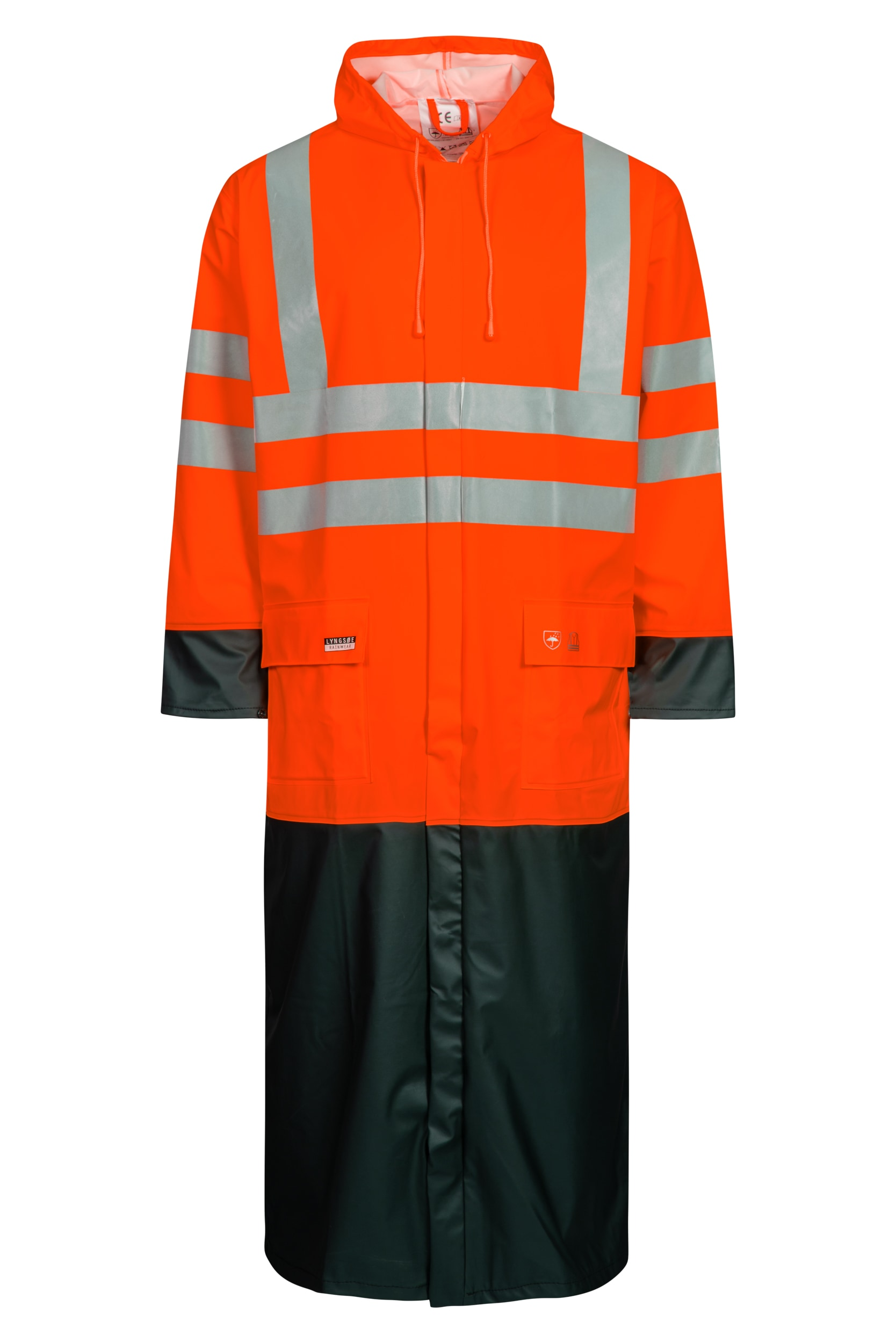Hi-Vis regenjas 135 cm - LR8085