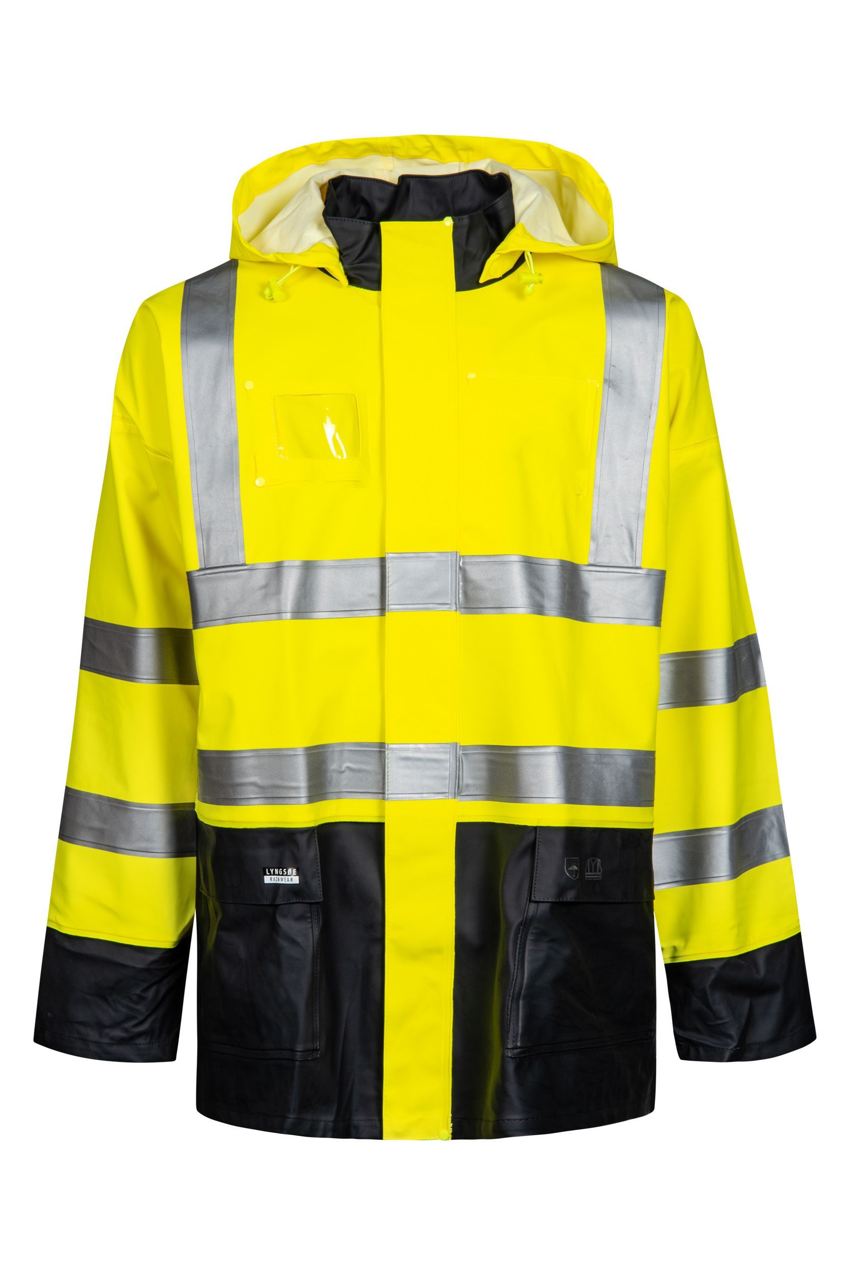 Hi-vis regenjas PU/PVC - LR9015