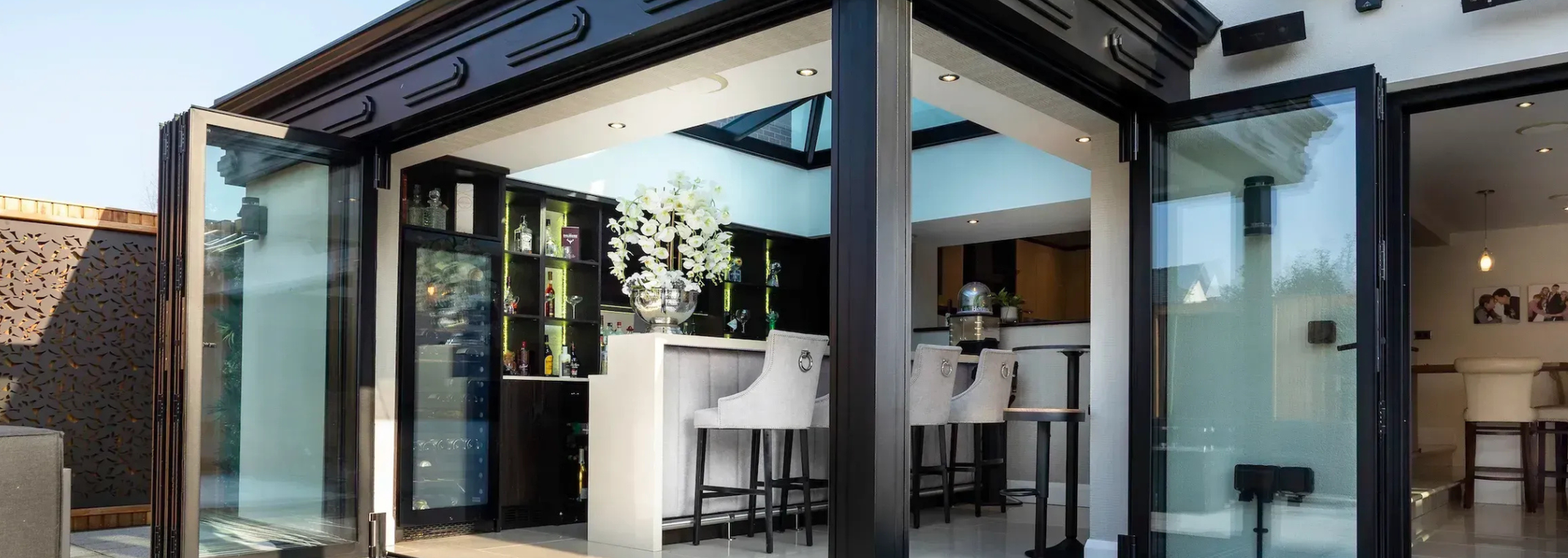 Picture of a modern conservatory. Picture of a modern conservatory.