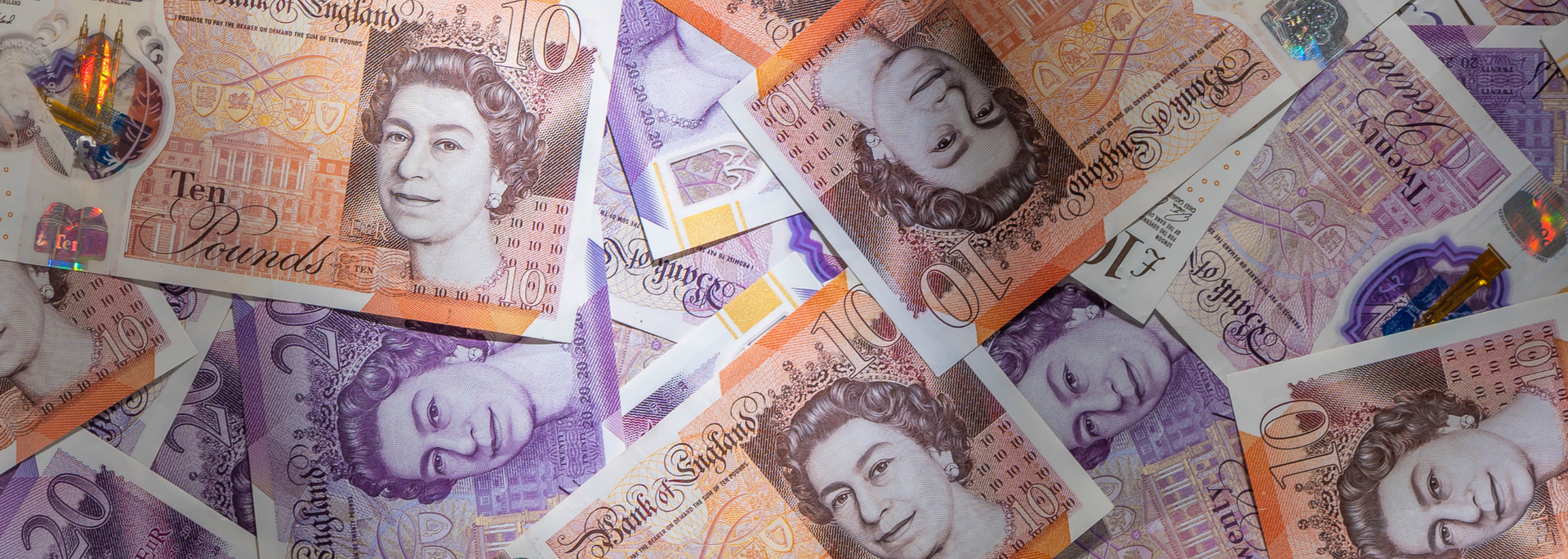 Picture of a pile of money. Picture of a pile of money.