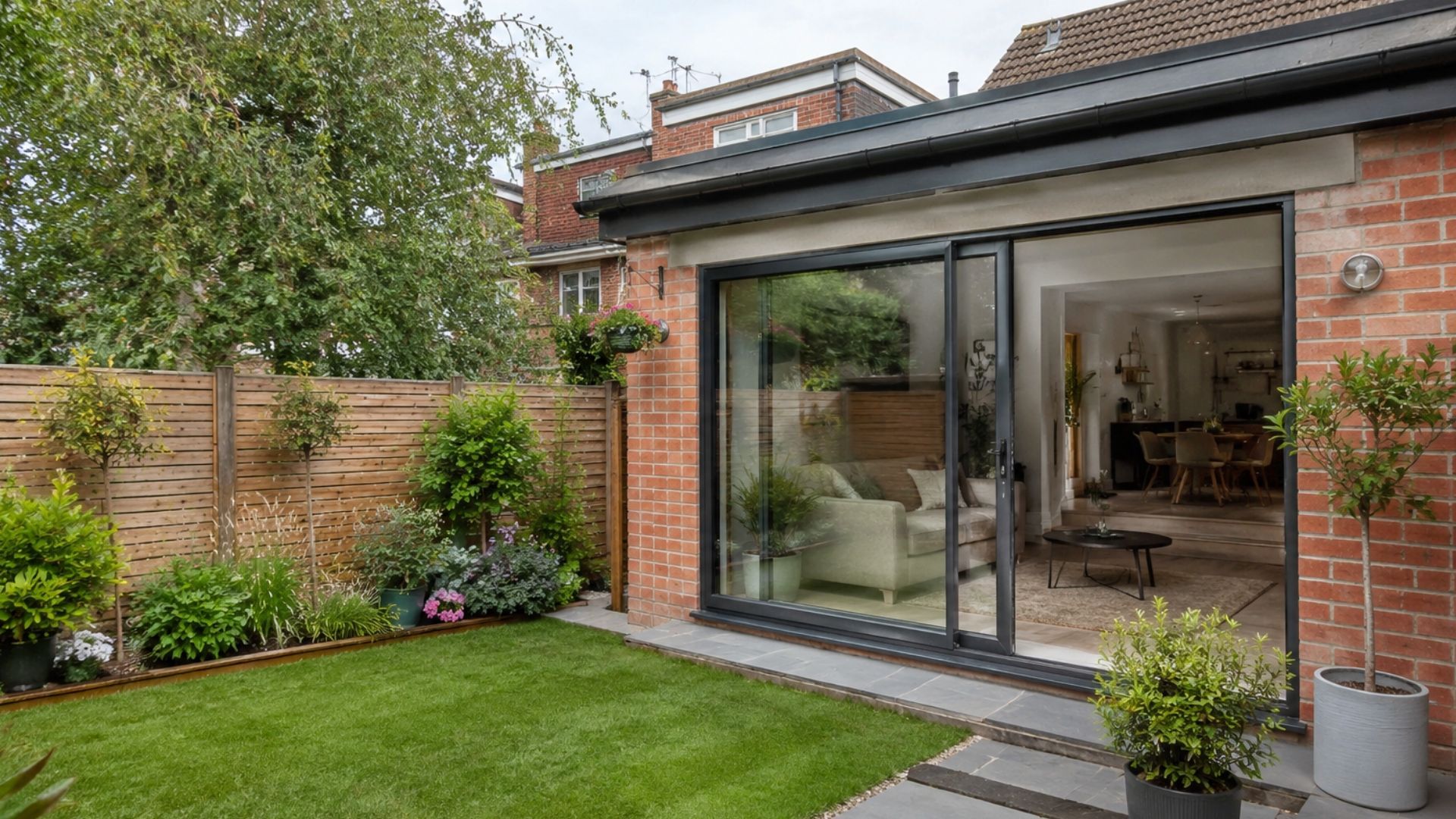 A small garden doesn't have to mean giving up your connection to the outdoors. See how sliding patio doors make the most of every inch.
