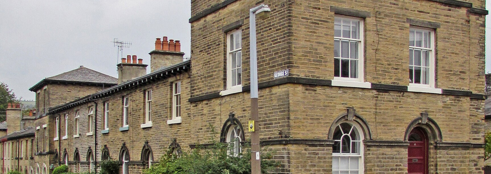Picture of an old building. 