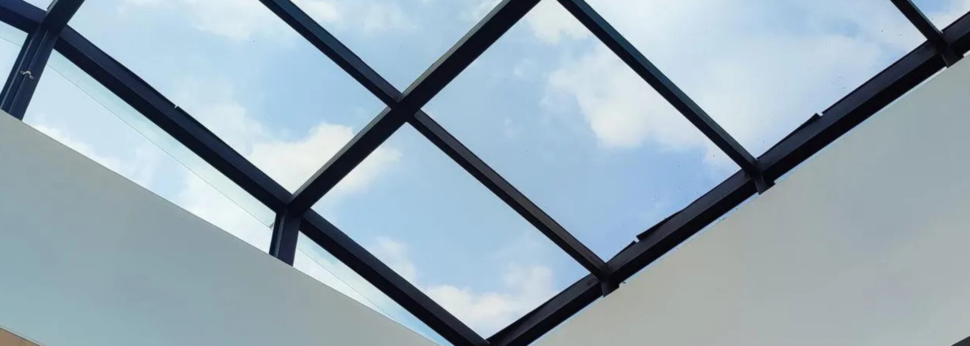 Picture of a skylight. Picture of a skylight.