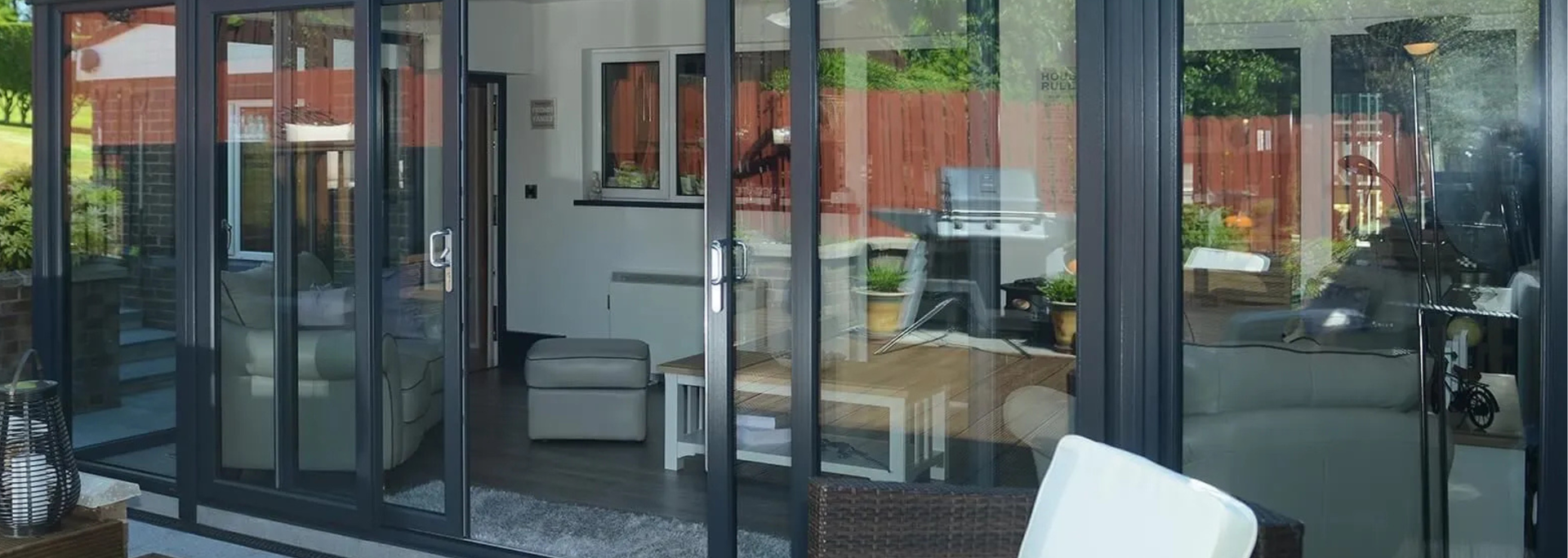Picture of sliding patio doors. Picture of sliding patio doors.