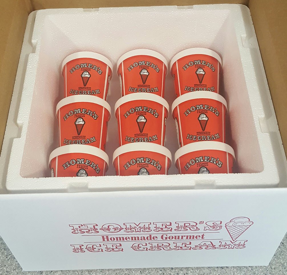 Homemade Ice Cream, Shakes, Burgers & More Homer's Ice Cream