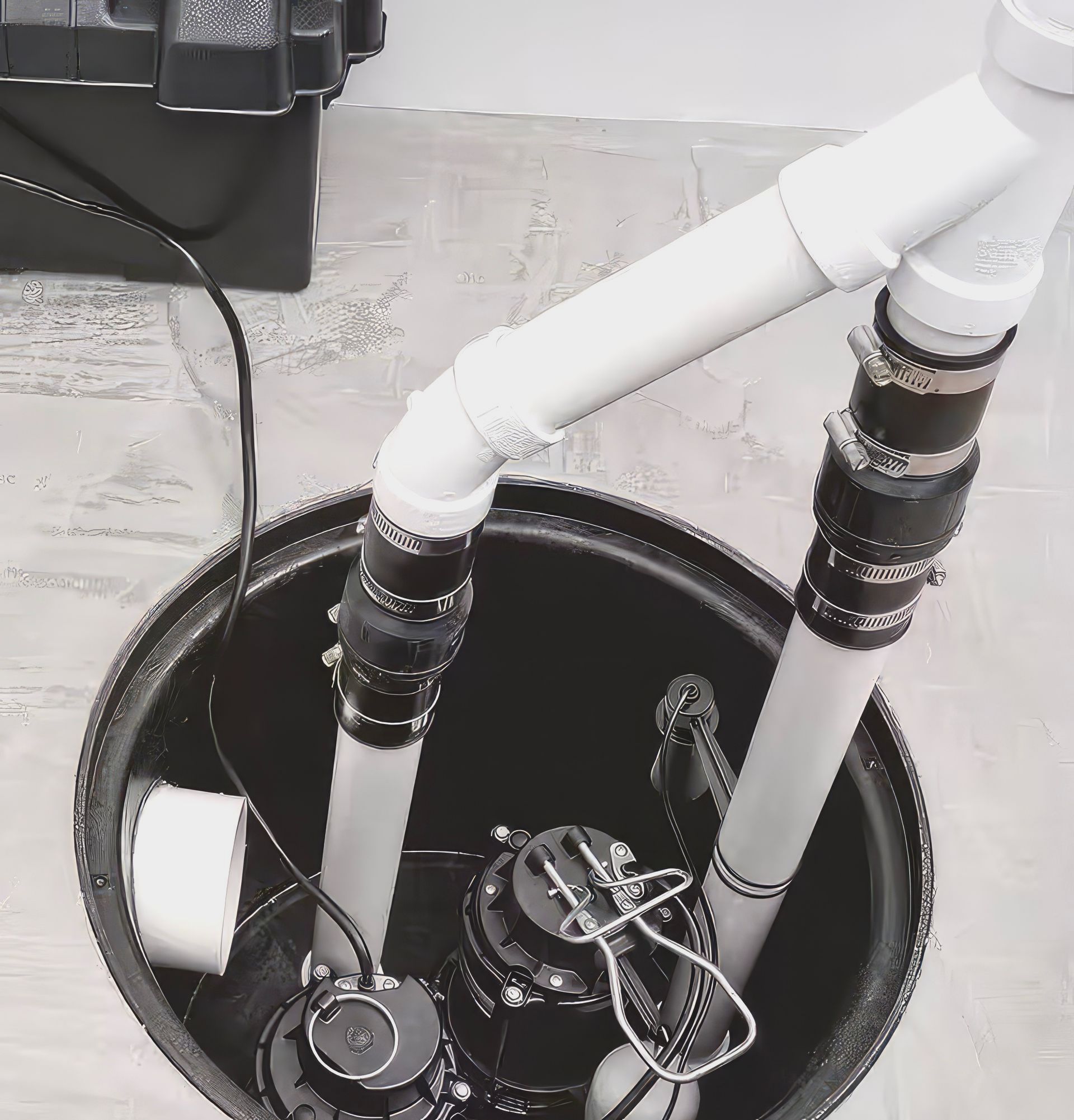 image of a sump pump