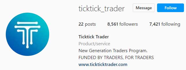 ticktick trader instagram account