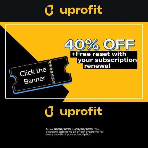 Uprofit September 2023 Promo Code 40% OFF