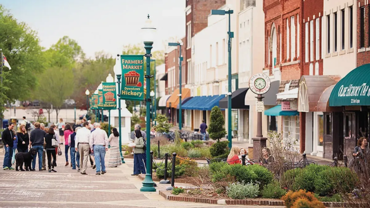 Downtown Hickory, North Carolina