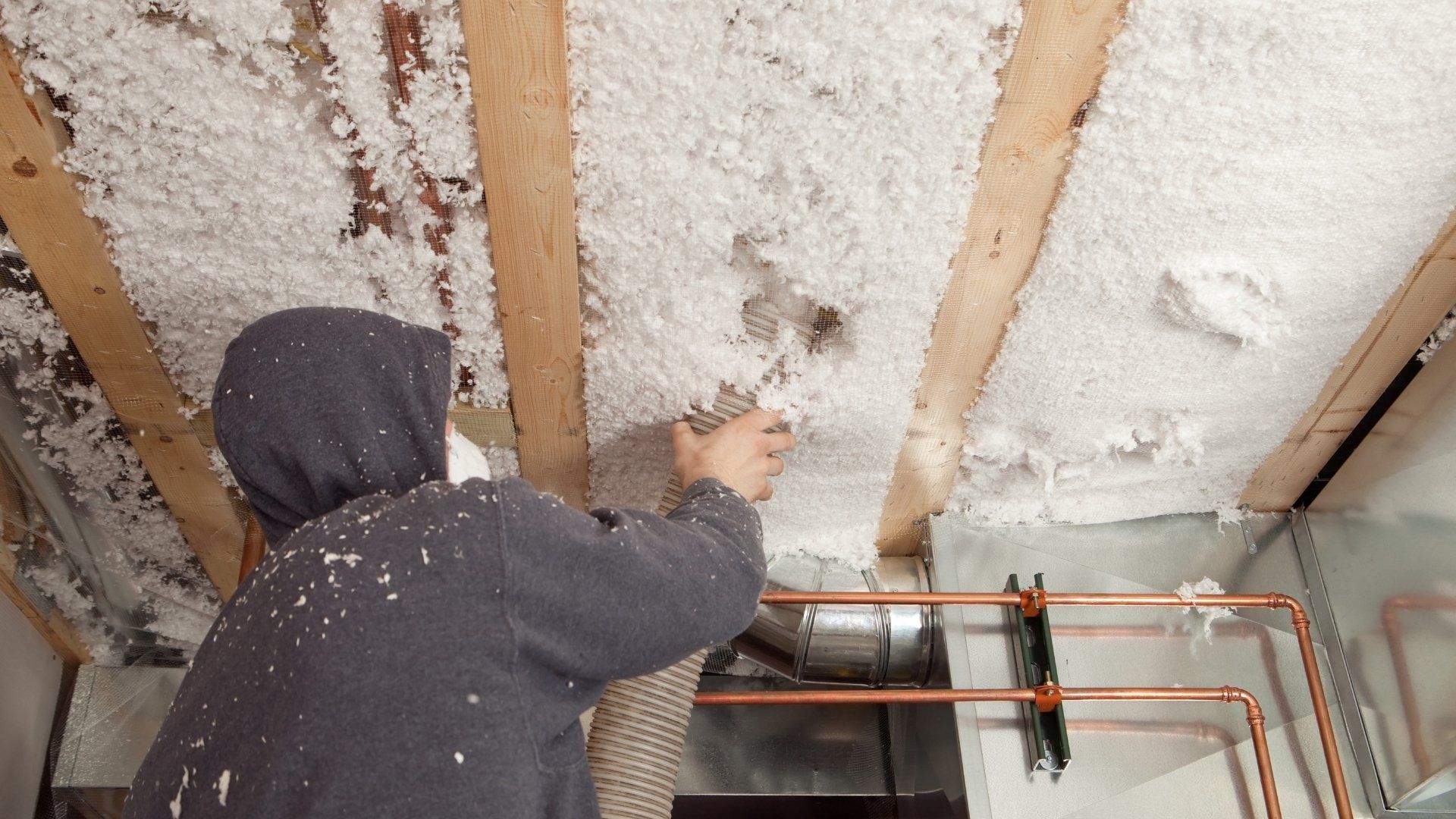 blown-in insulation