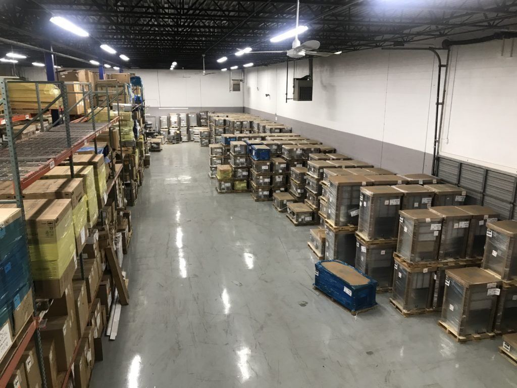 S. J. Ginns Warehouse Inventory