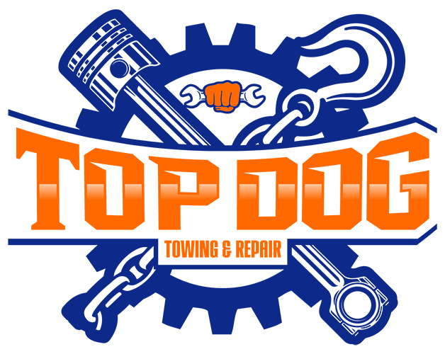 Top dog Auto Repair Logo
