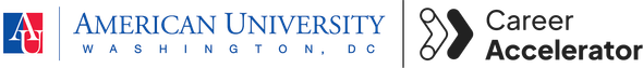 AU and The Global Career Accelerator logos