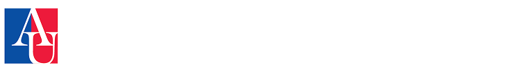 American University logo