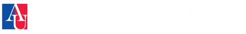 American University logo