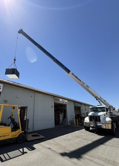 Commercial rooftop HVAC installation — Loma Linda Heat & Air