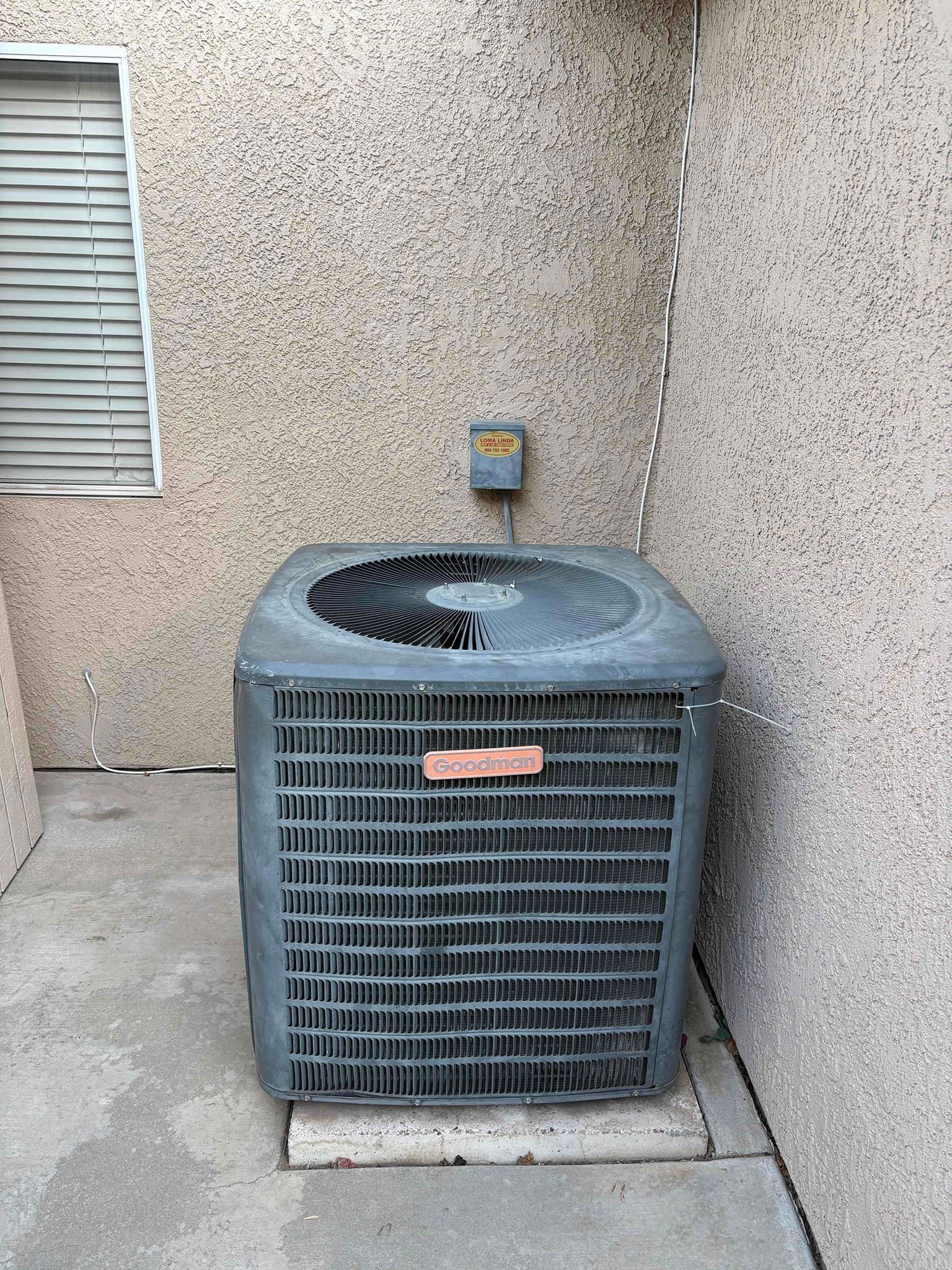 Before - AC Unit Replacement Grand Terrace CA